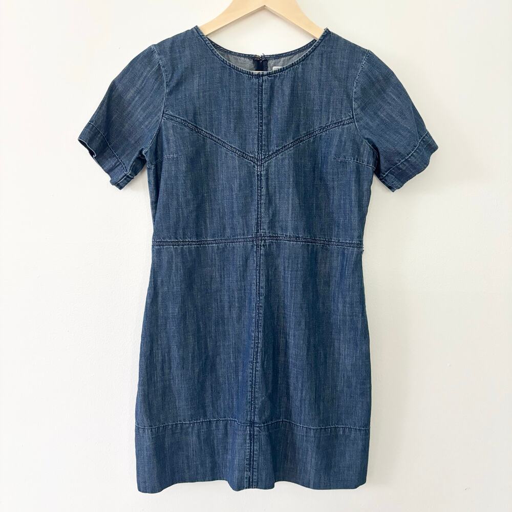 Abercrombie & Fitch Denim Mini Dress Womens XS